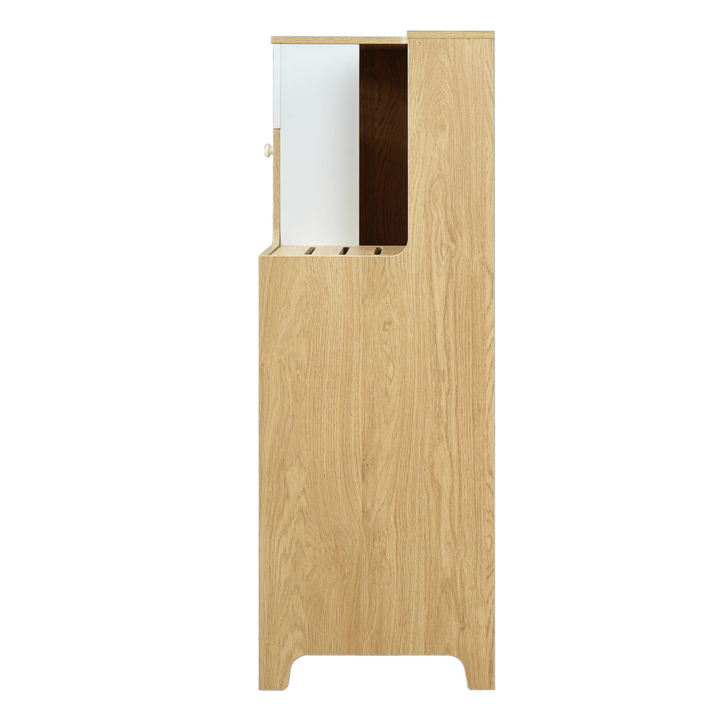 Modern 2-in-1 Cat Litter Box Enclosure Side Table – Hidden Cat House