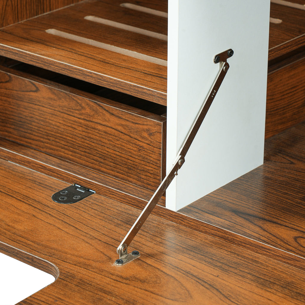 Modern 2-in-1 Cat Litter Box Enclosure Side Table – Hidden Cat House