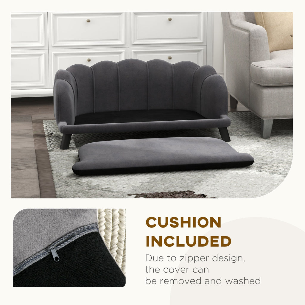 Pearl Design Pet Sofa for Medium and Large Sized Dogs, Pet Bed with