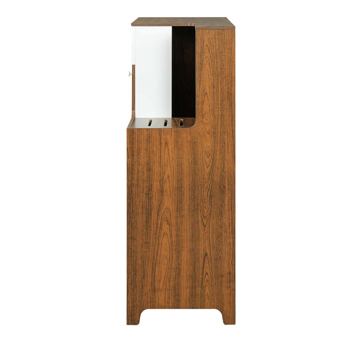 Modern 2-in-1 Cat Litter Box Enclosure Side Table – Hidden Cat House