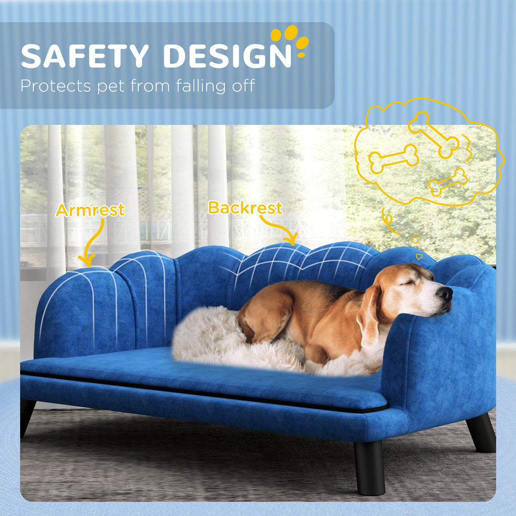 Pearl Design Pet Sofa for Medium and Large Sized Dogs, Pet Bed with