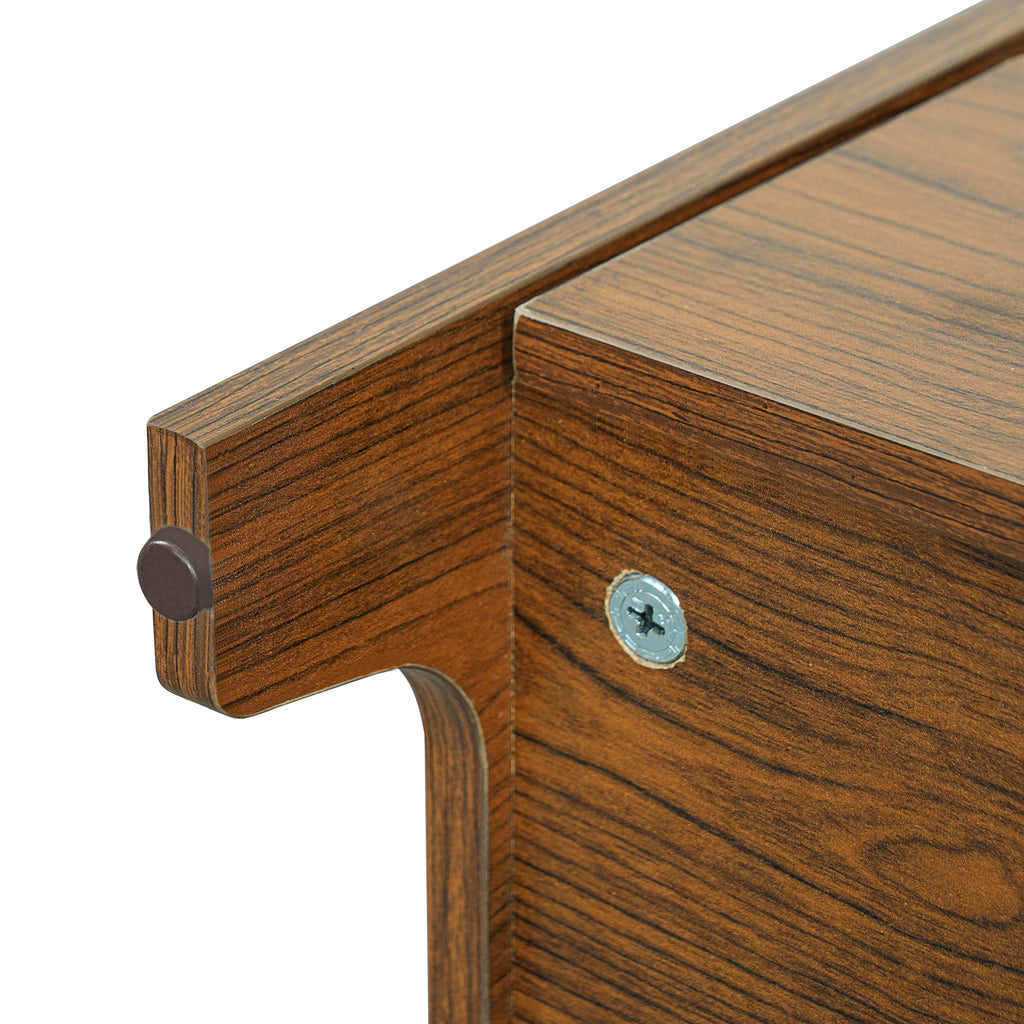 Modern 2-in-1 Cat Litter Box Enclosure Side Table – Hidden Cat House