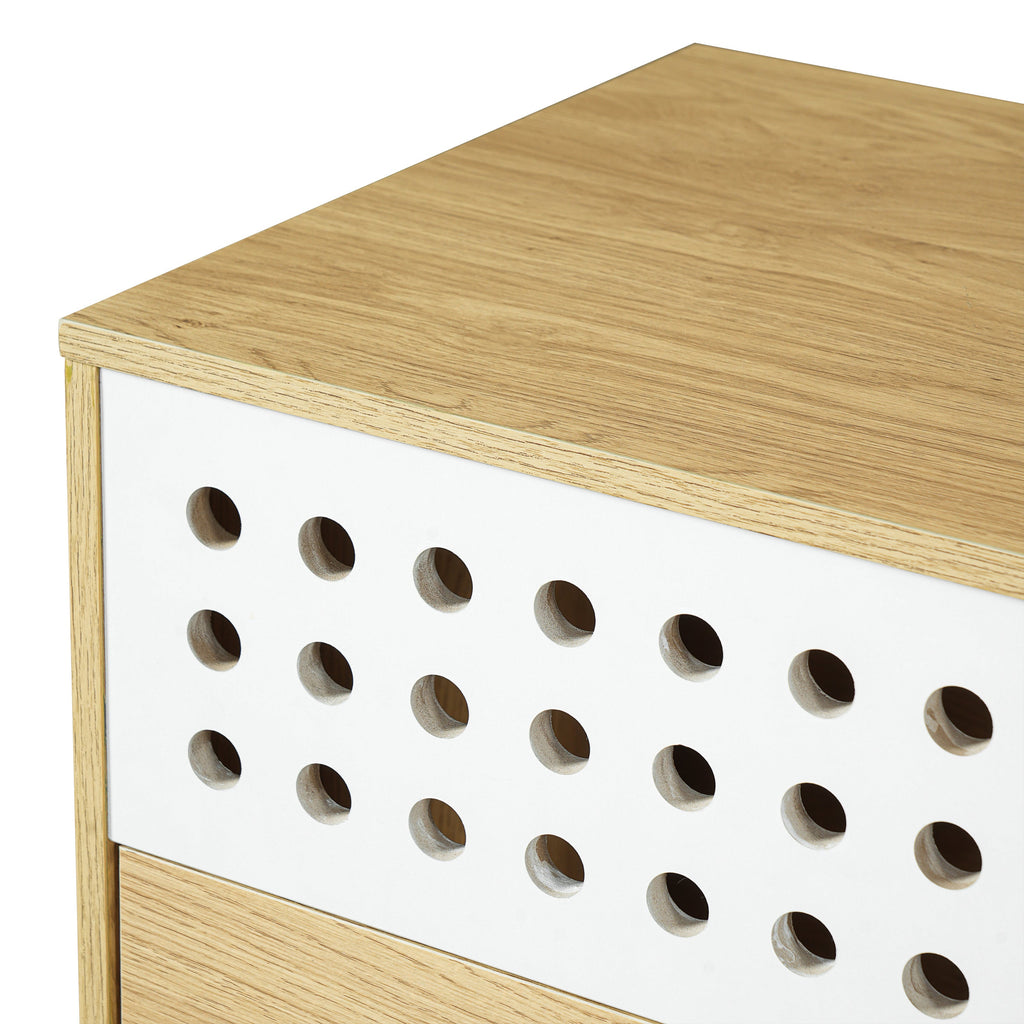 Modern 2-in-1 Cat Litter Box Enclosure Side Table – Hidden Cat House